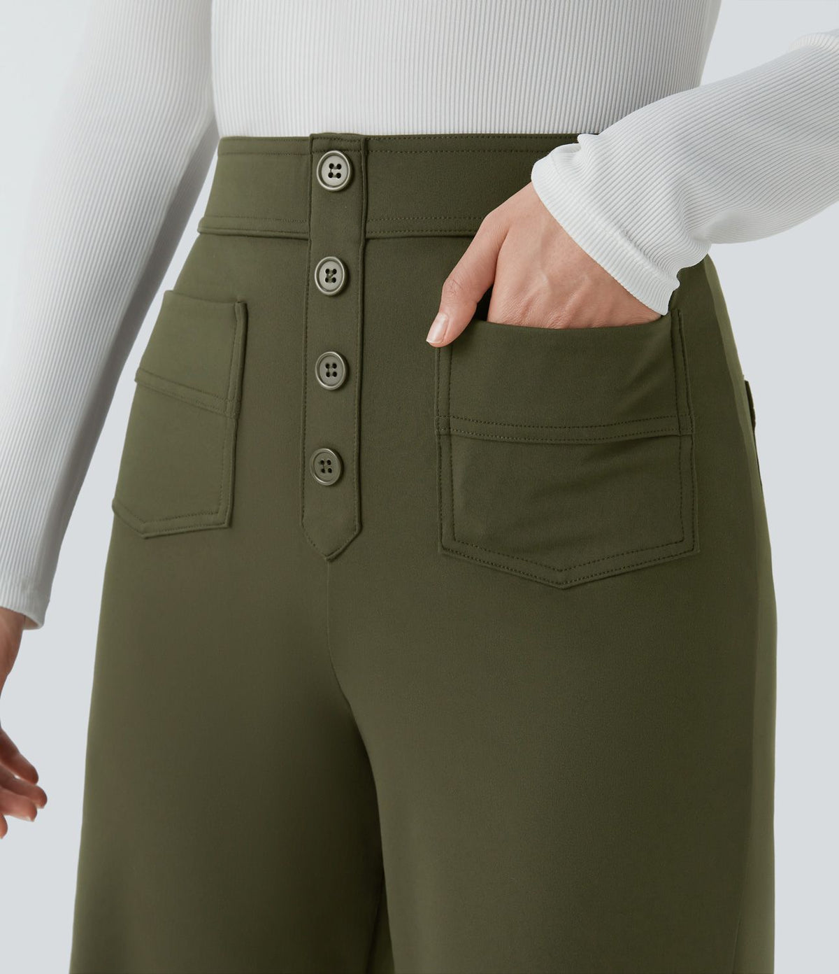 Taille™ | Spodnie Elastyczne z Wysokim Stanem