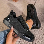 Wiktoria | Koronkowe Sneakersy Kwiatowe