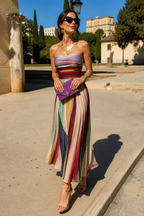 Michalina | Elegancka sukienka maxi