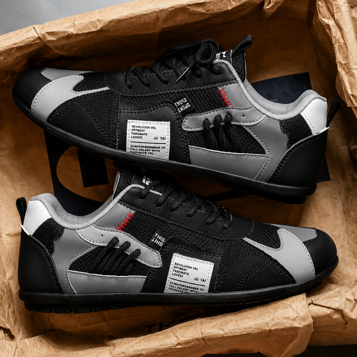Nikola | Kolorowe sneakersy w stylu retro