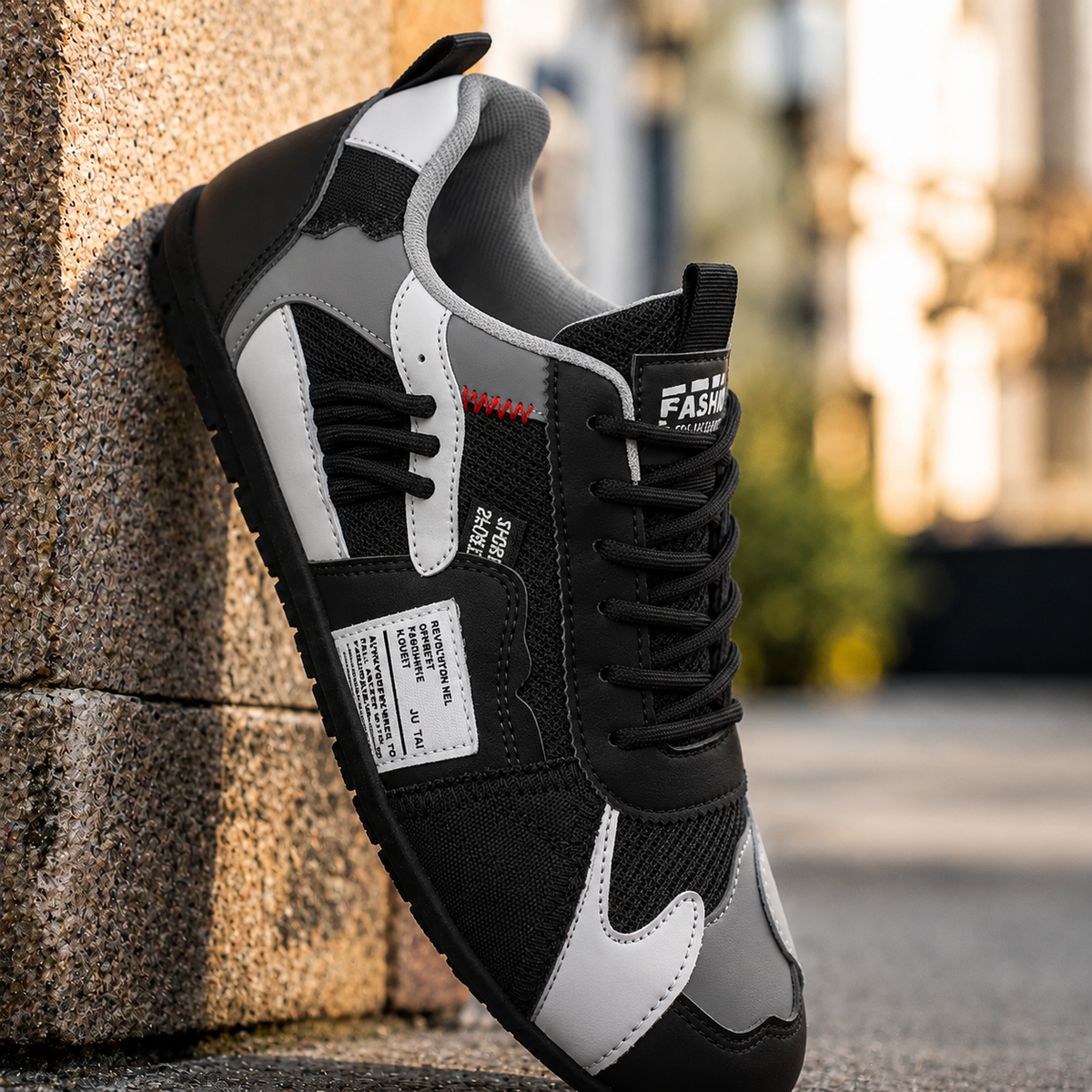 Nikola | Kolorowe sneakersy w stylu retro