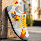 Nikola | Kolorowe sneakersy w stylu retro