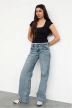 Domitia™ | Jeansy Niskie