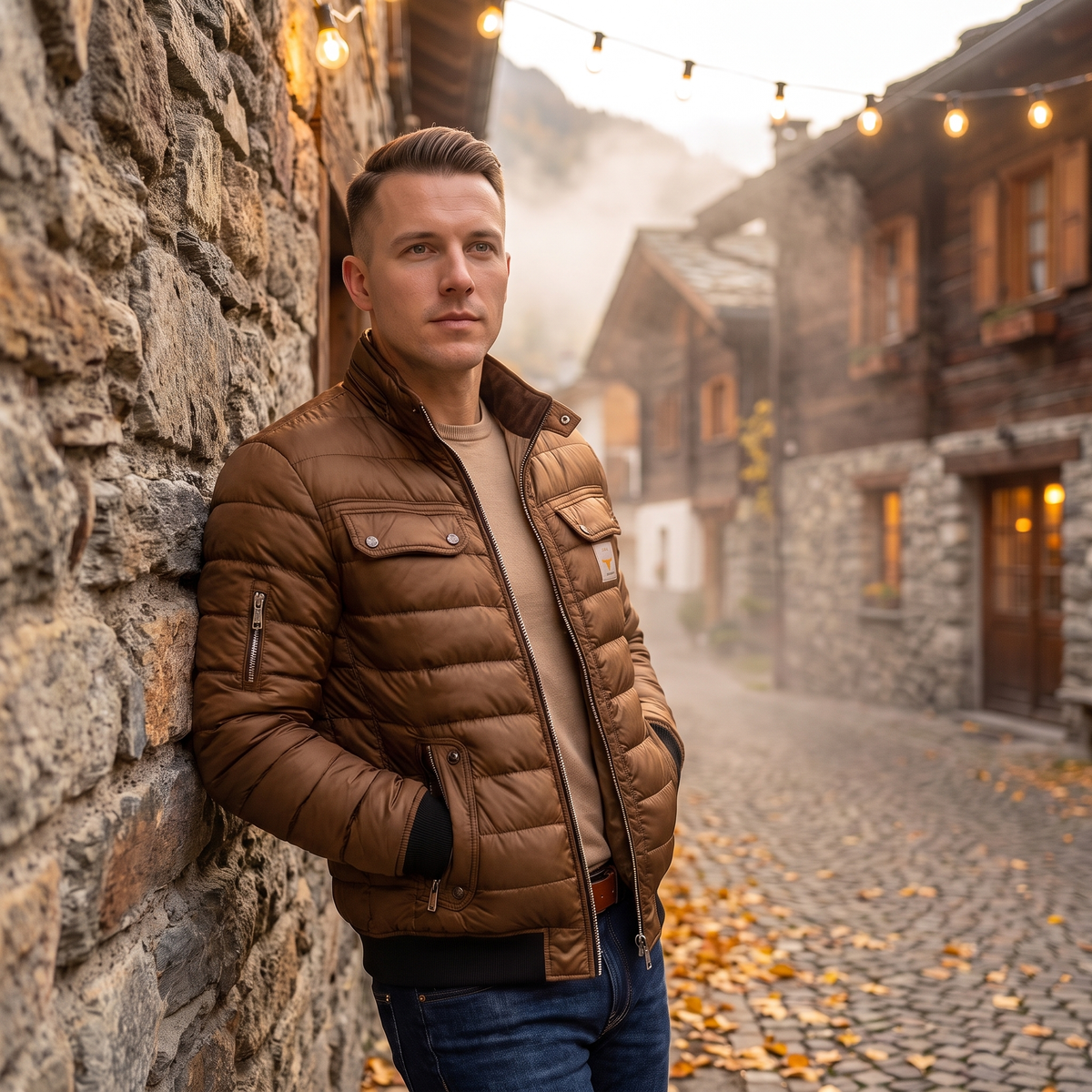 Bartosz | Kurtka vintage z wyrazistym charakterem