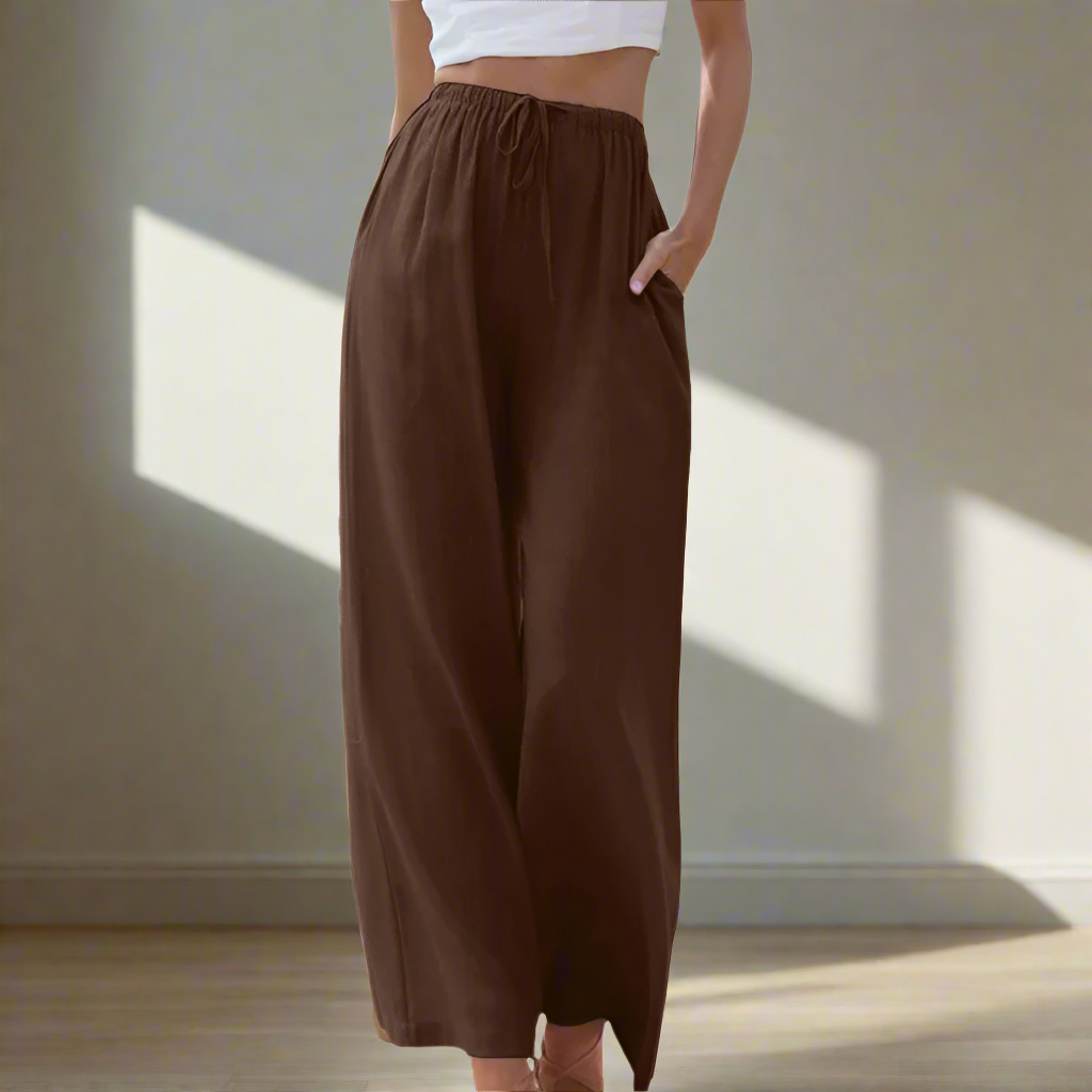 Lucienne™ | Premium Lnianie Spodnie