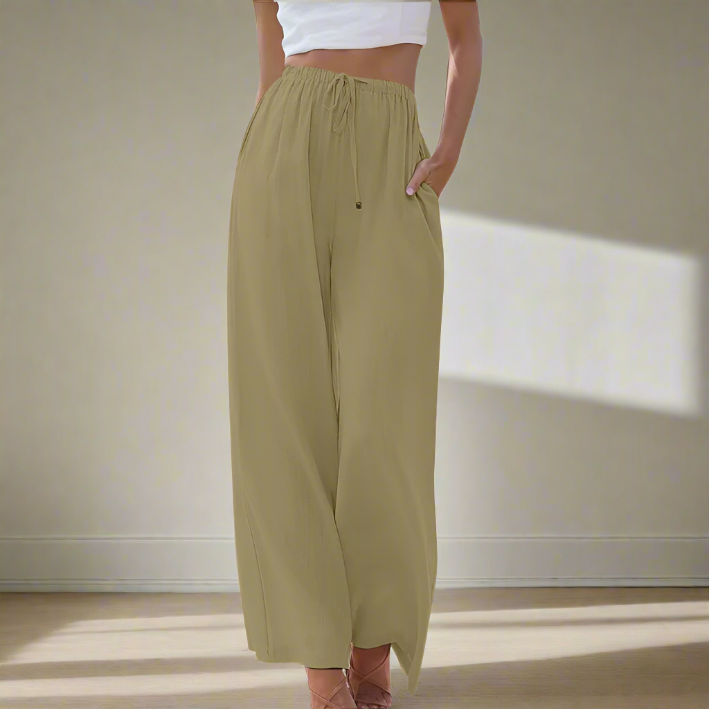 Lucienne™ | Premium Lnianie Spodnie