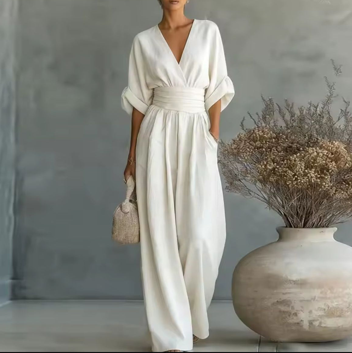 RADZIMIRA | Kombinezon z rękawem kimono