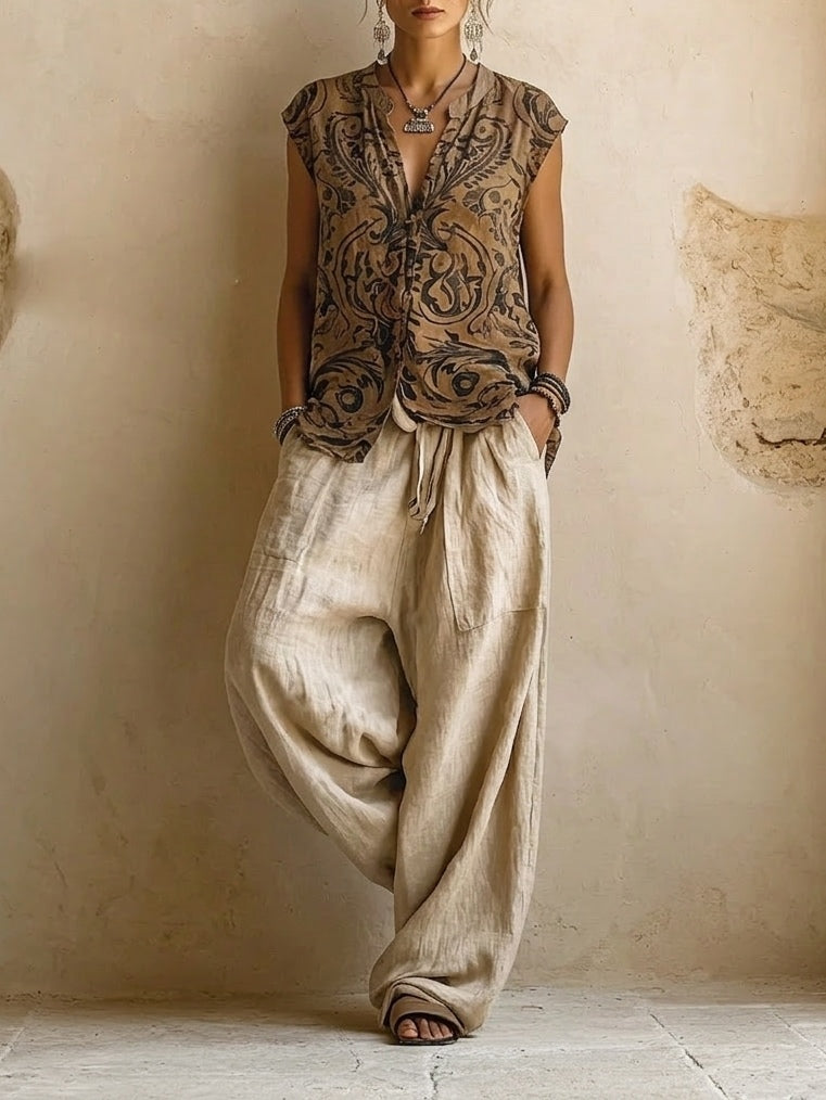 Beata | 3-częściowy komplet w stylu boho