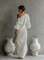 Nelka | Elegancka sukienka maxi