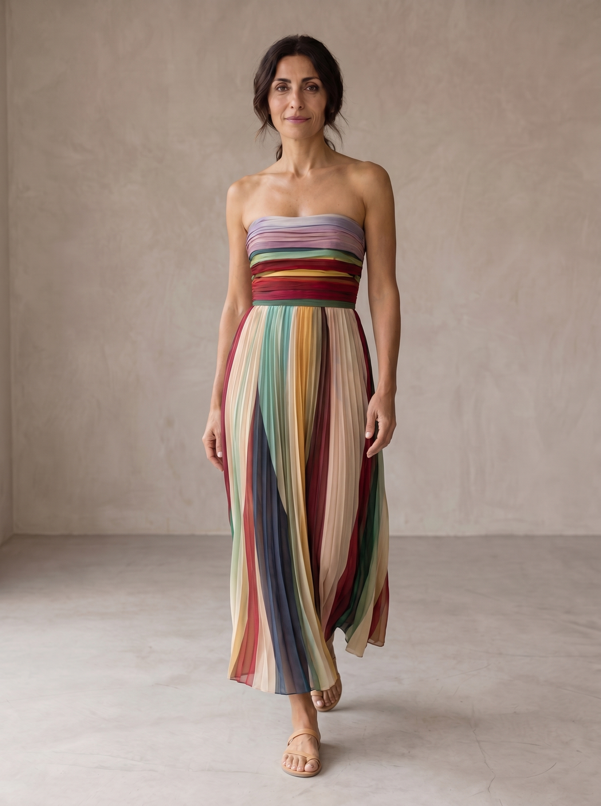 Michalina | Elegancka sukienka maxi