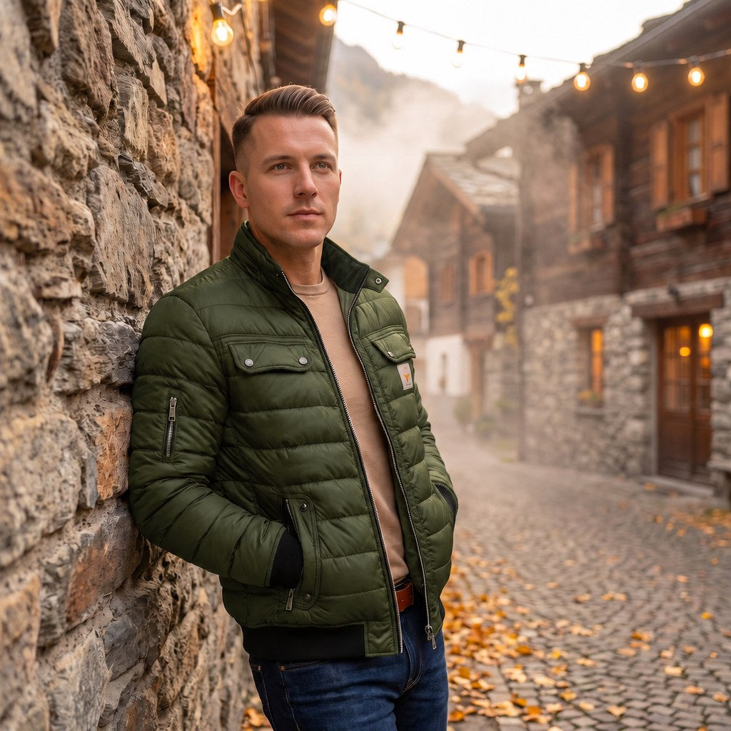 Bartosz | Kurtka vintage z wyrazistym charakterem