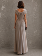 Elżbieta | Elegancka sukienka maxi