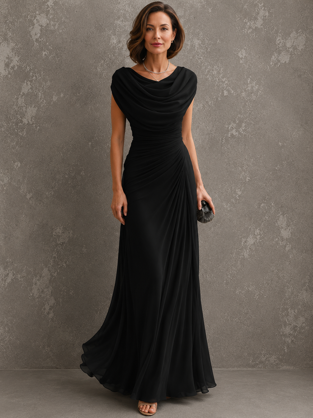 Elżbieta | Elegancka sukienka maxi