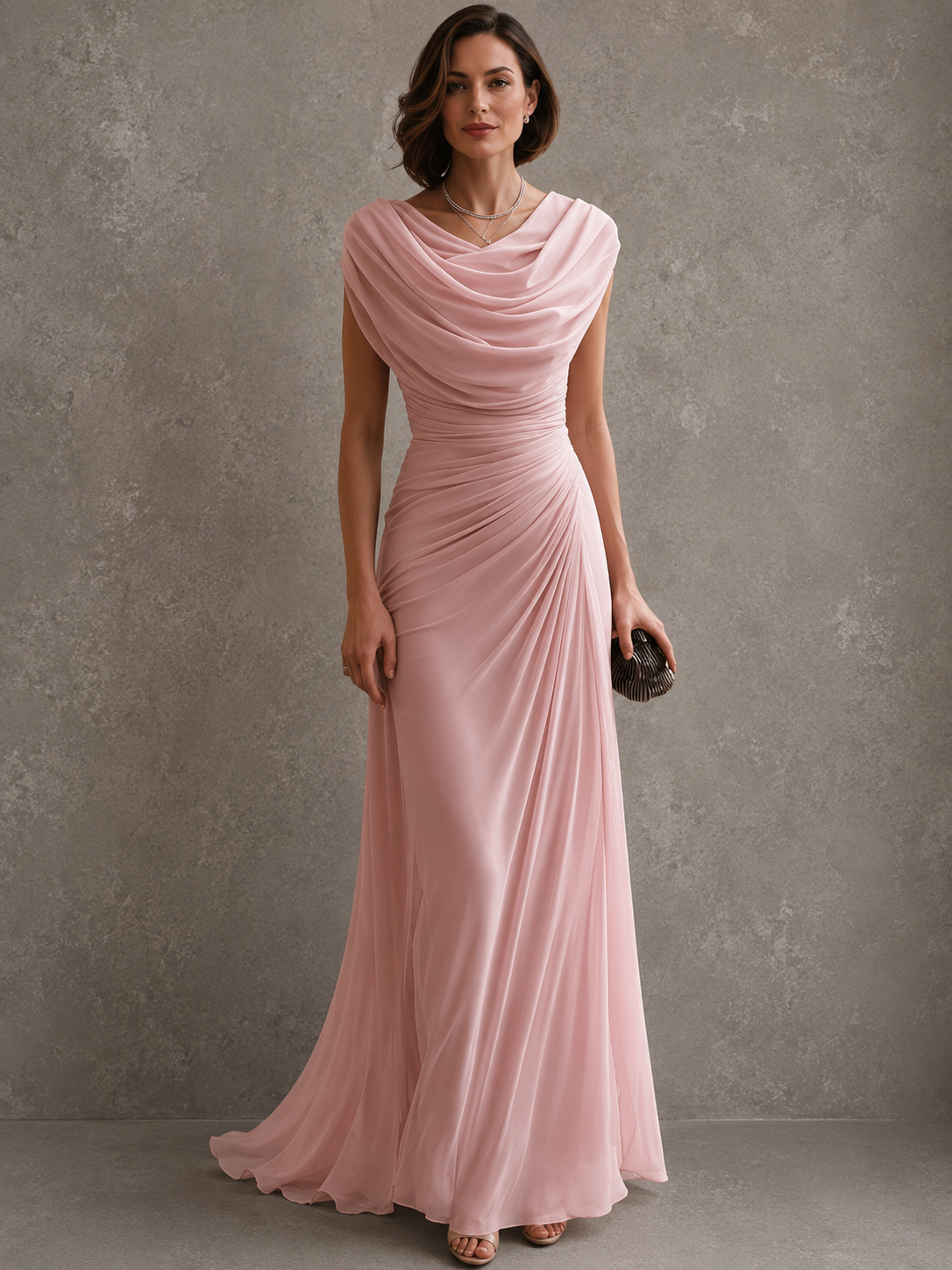 Elżbieta | Elegancka sukienka maxi