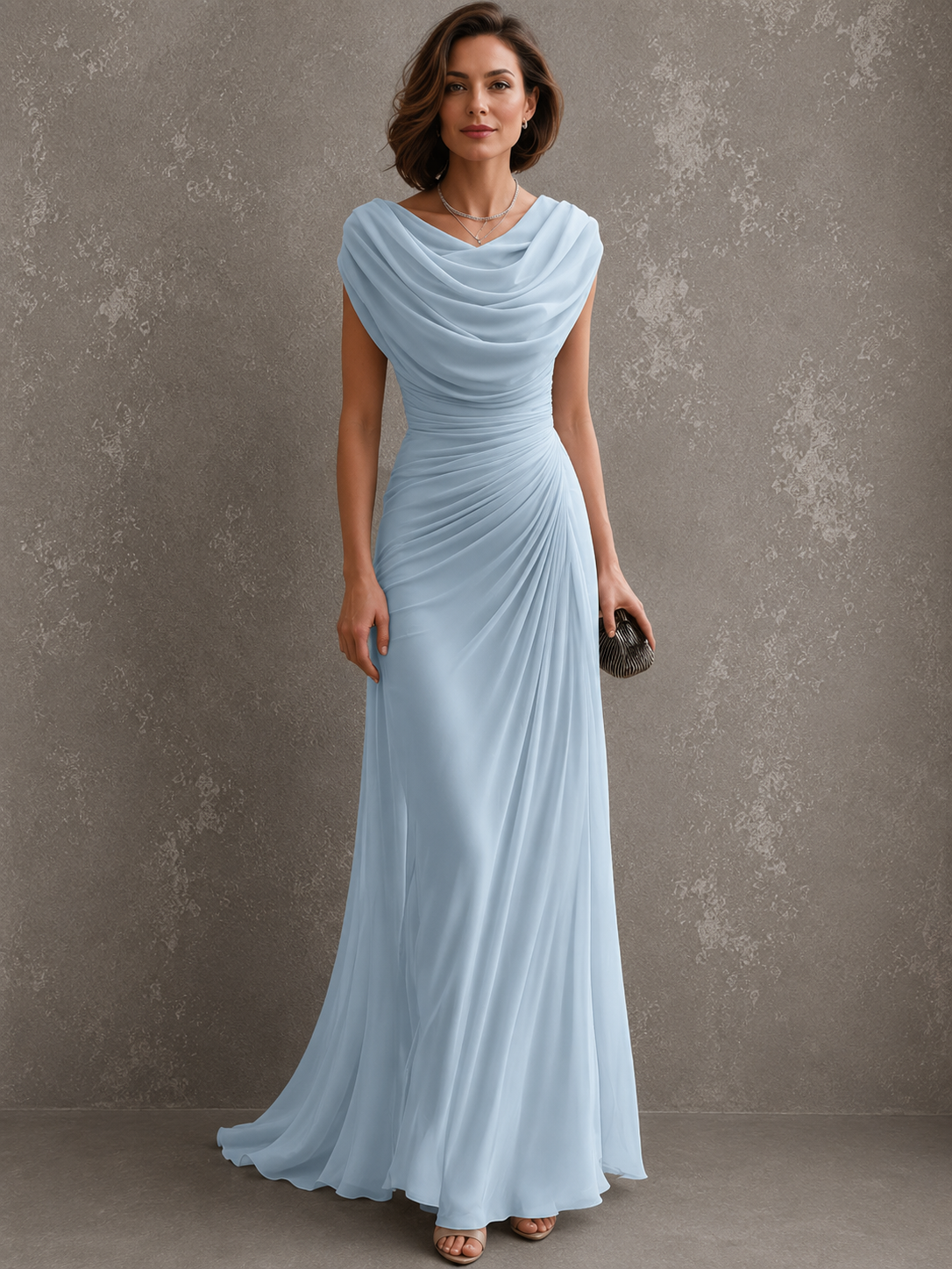 Elżbieta | Elegancka sukienka maxi